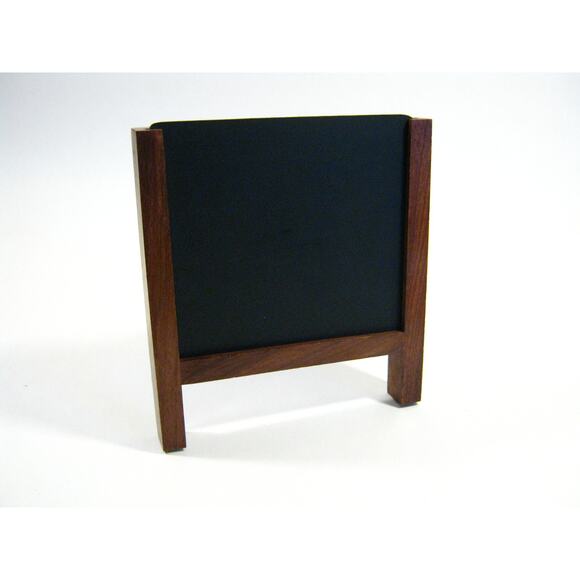 Mini Table Kitchen Desktop 6.5 Inch Wood Chalk Writing Board with Easel - Picture 1 of 5